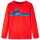 Vidaxl Child's Shirt à manches longues 104 rouge
