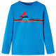 Vidaxl Child's Shirt à manches longues 104 Cobalt Bleu