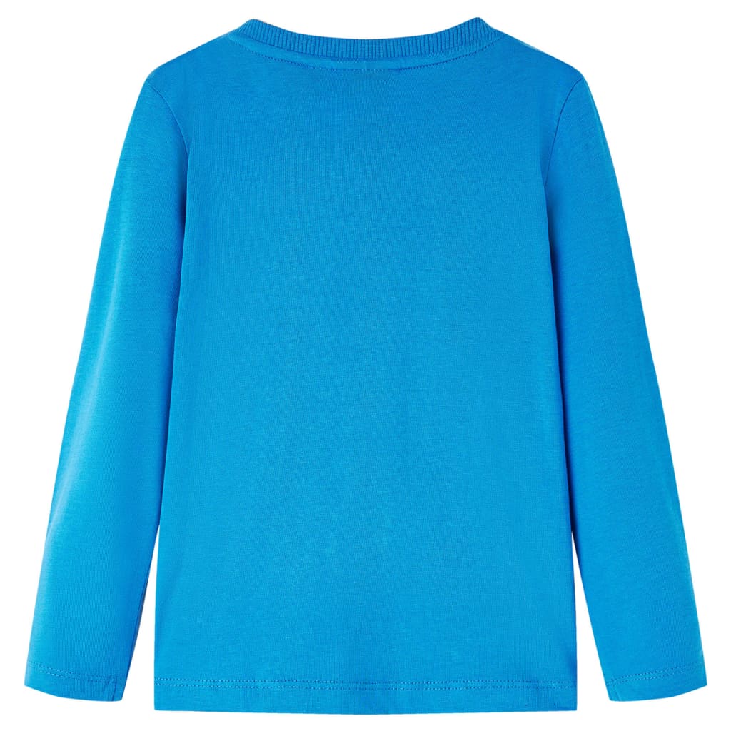 Vidaxl Child's Shirt à manches longues 140 COBALT BLUE