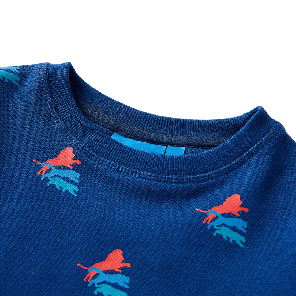 Vidaxl Pull pour enfants 92 bleu foncé
