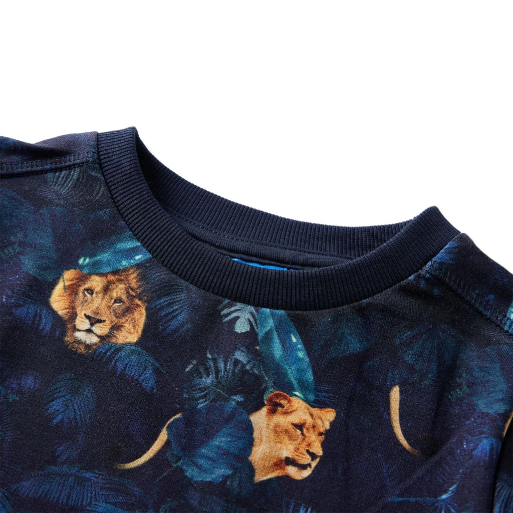 Vidaxl Pull pour enfants 92 bleu marine