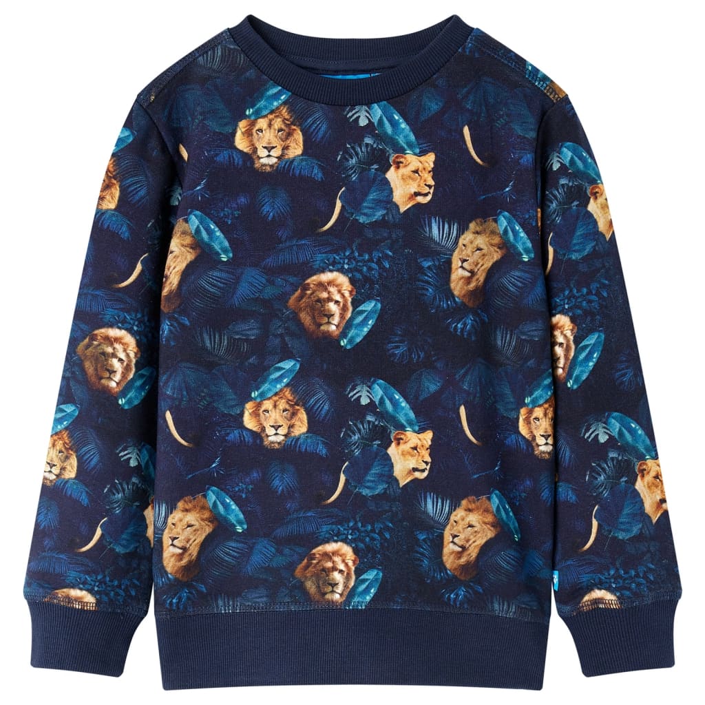 Vidaxl Pull pour enfants 104 bleu marine