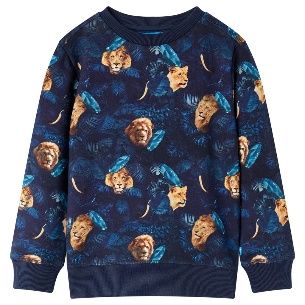 Pull pour enfants Vidaxl 140 bleu marine
