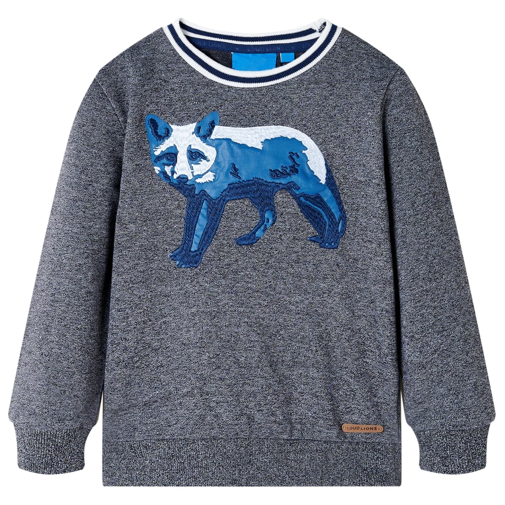Pull pour enfants Vidaxl 140 bleu marine mixte