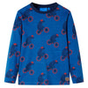 Pajamas pour enfants Vidaxl avec des manches longues 116 Petroleum-Colored