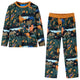 Vidaxl Pyjama pour enfants à manches longues 140 vert foncé