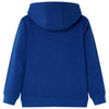 Pull pour enfants vidaxl avec capuche 116 bleu foncé