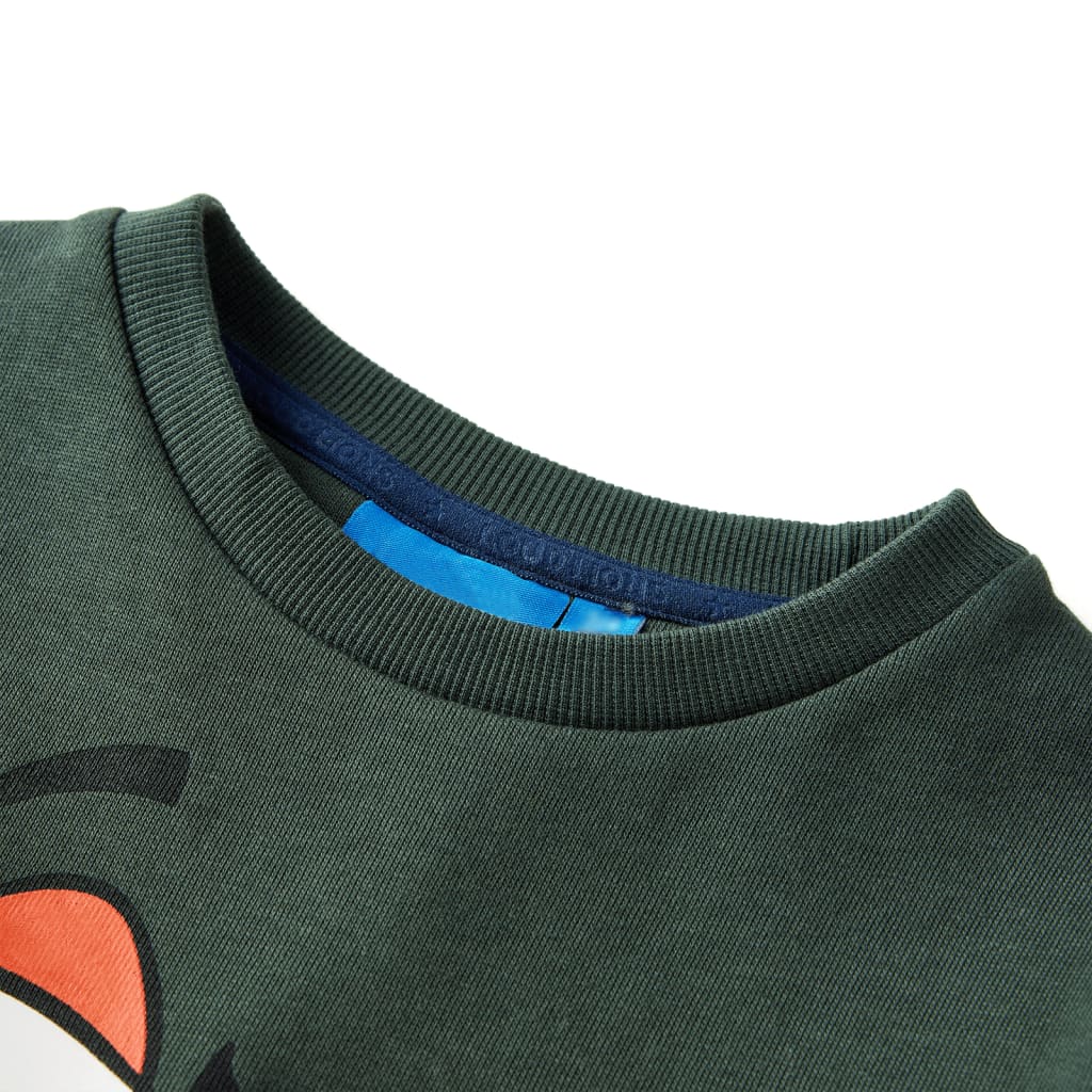 Pull pour enfants Vidaxl 104 vert foncé