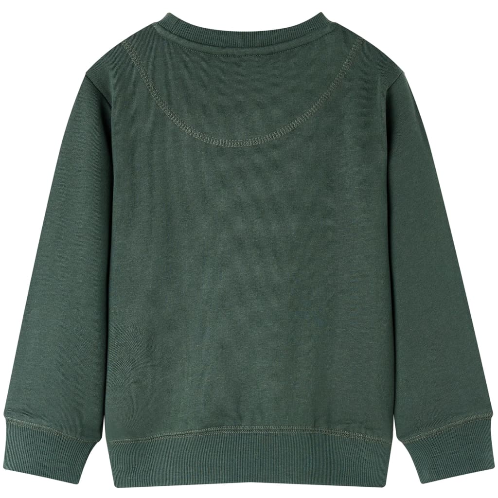 Pull pour enfants Vidaxl 116 vert foncé