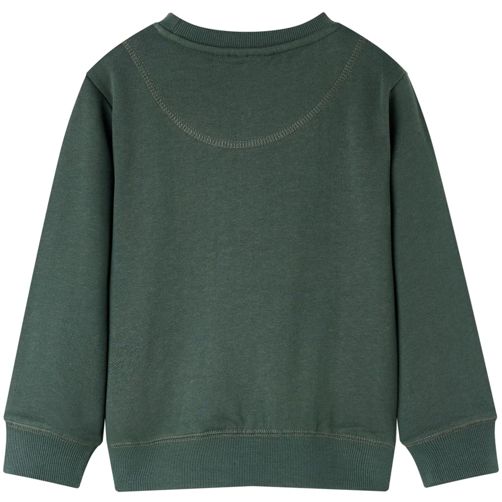Vidaxl Pull pour enfants 128 vert foncé