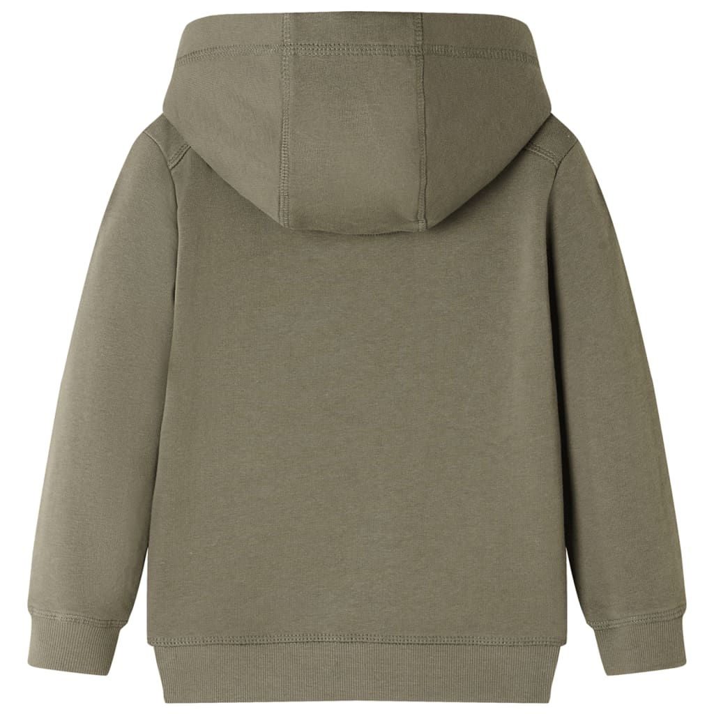 Pull pour enfants vidaxl avec capuche 116 kakikentre