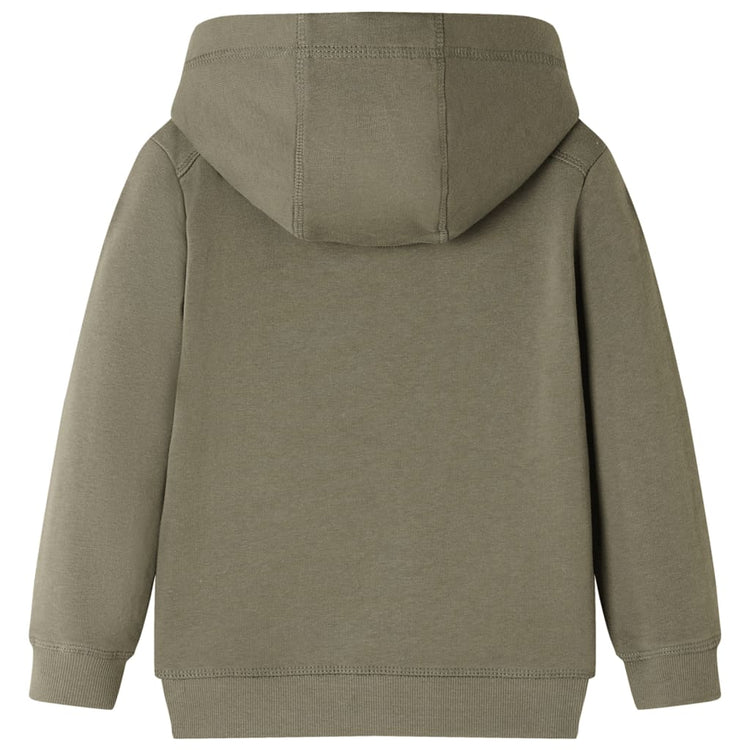 Pull pour enfants vidaxl avec capuche 116 kakikentre