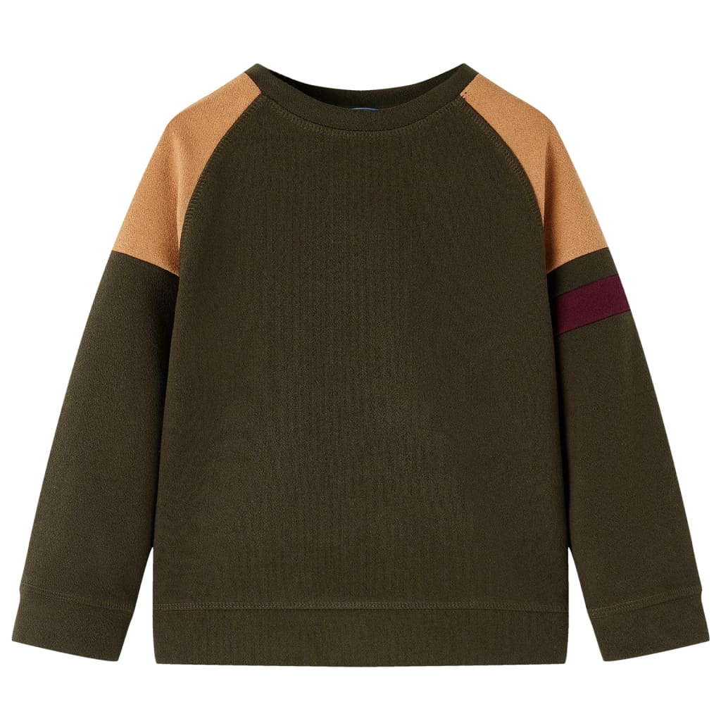 Pull pour enfants Vidaxl 92 Donkerkakiklur et Camel