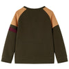 Pull pour enfants Vidaxl 92 Donkerkakiklur et Camel