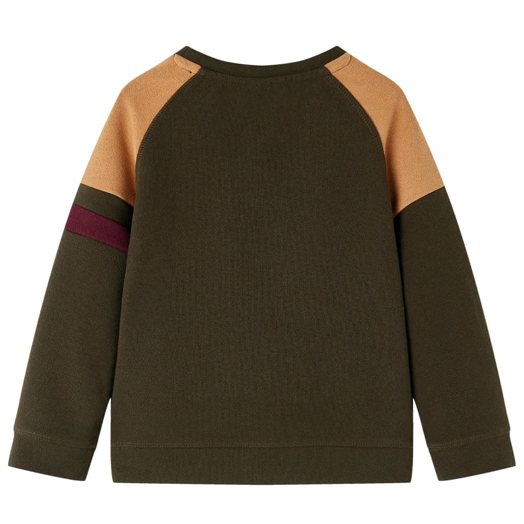 Pull pour enfants Vidaxl 92 Donkerkakiklur et Camel