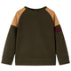 Pull pour enfants Vidaxl 140 Donkerkakikleur et chameau