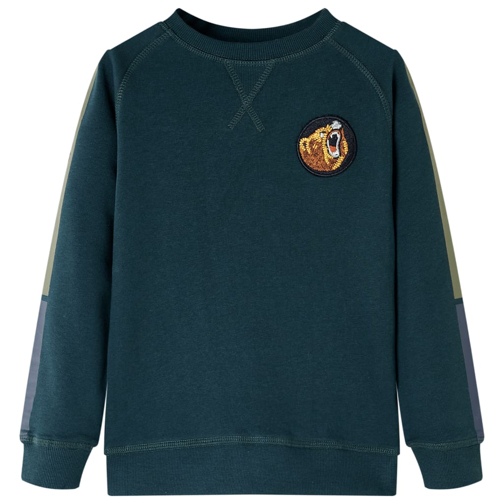 Pull pour enfants Vidaxl 92 Mossgroen