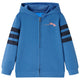 Vidaxl gilet pour enfants avec capuche 104 bleu