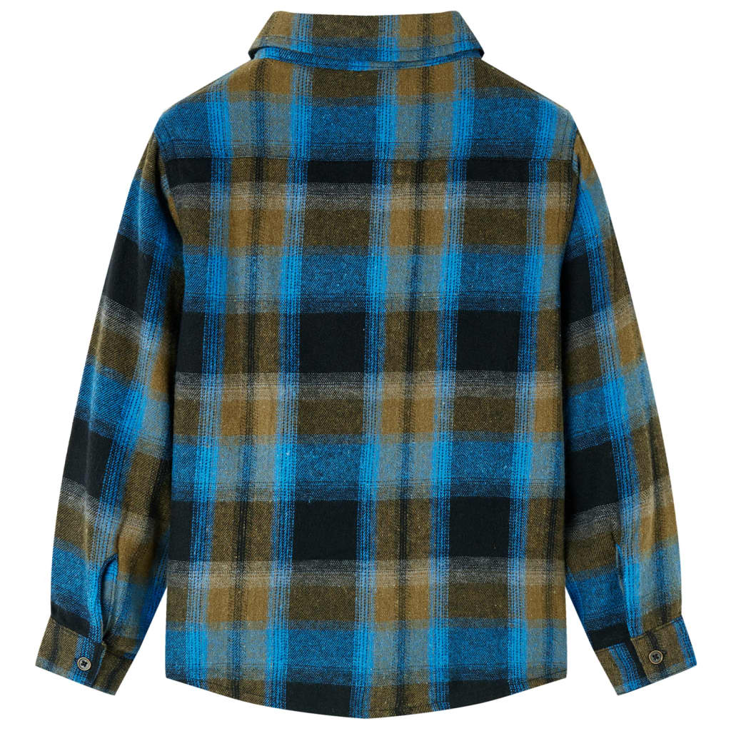 Vidaxl Child's Shirt avec le collier tourné 92