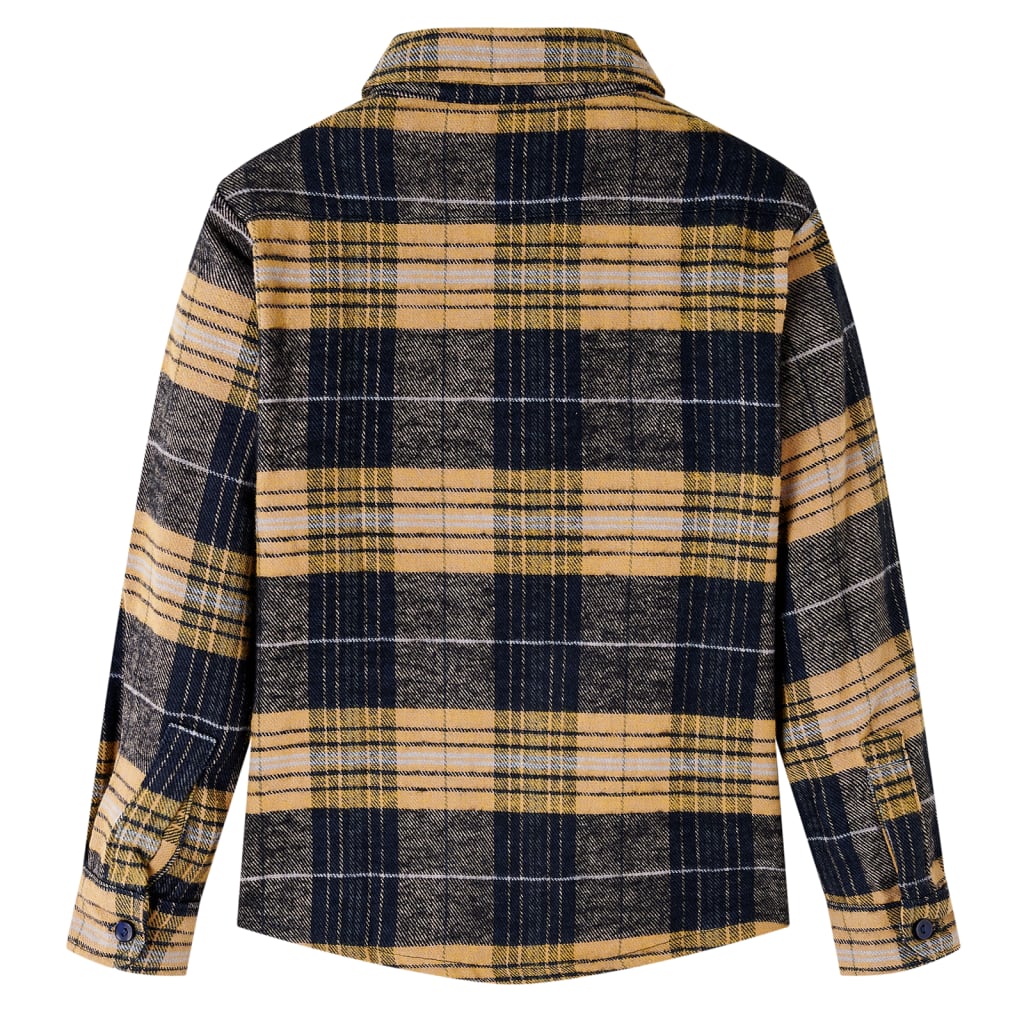 Vidaxl Children's Shirt Chemise 128 Jaune et noir