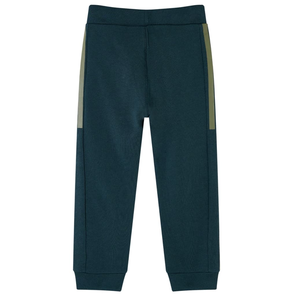 Vidaxl Pantalon de jogging pour enfants avec cordon 104 Mossgroen