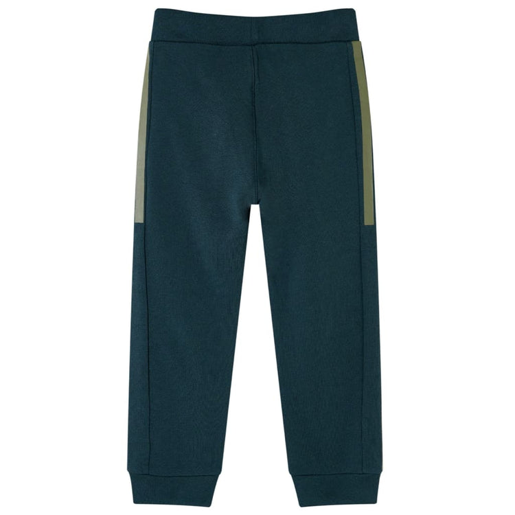 Vidaxl Pantalon de jogging pour enfants avec cordon 104 Mossgroen