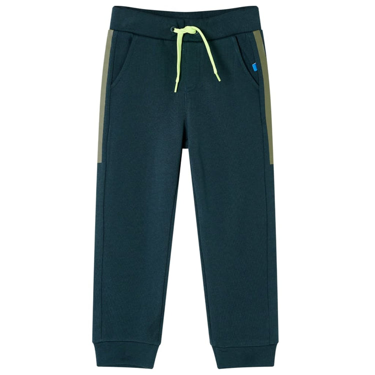 Vidaxl Pantalon de jogging pour enfants avec Trekkoord 116 Mossgroen