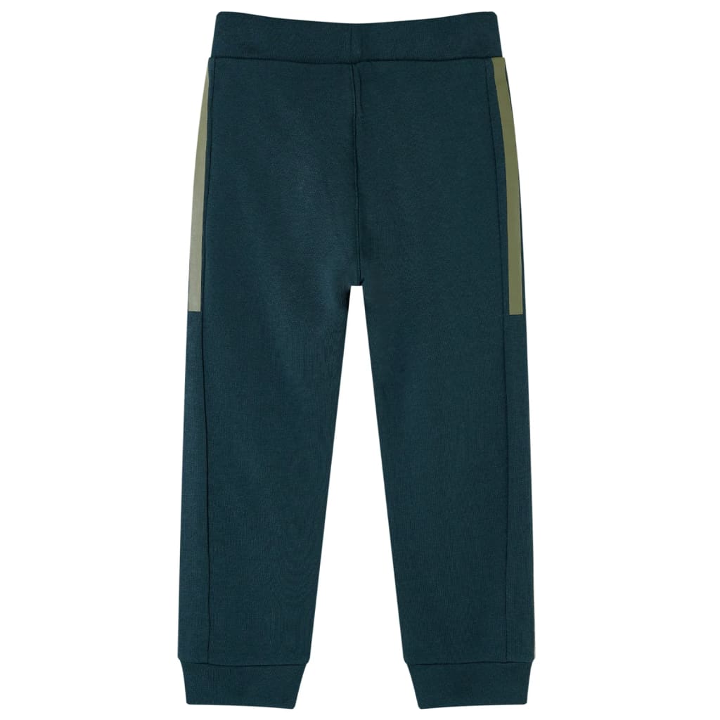 Vidaxl Pantalon de jogging pour enfants avec cordon 128 Mossgroen