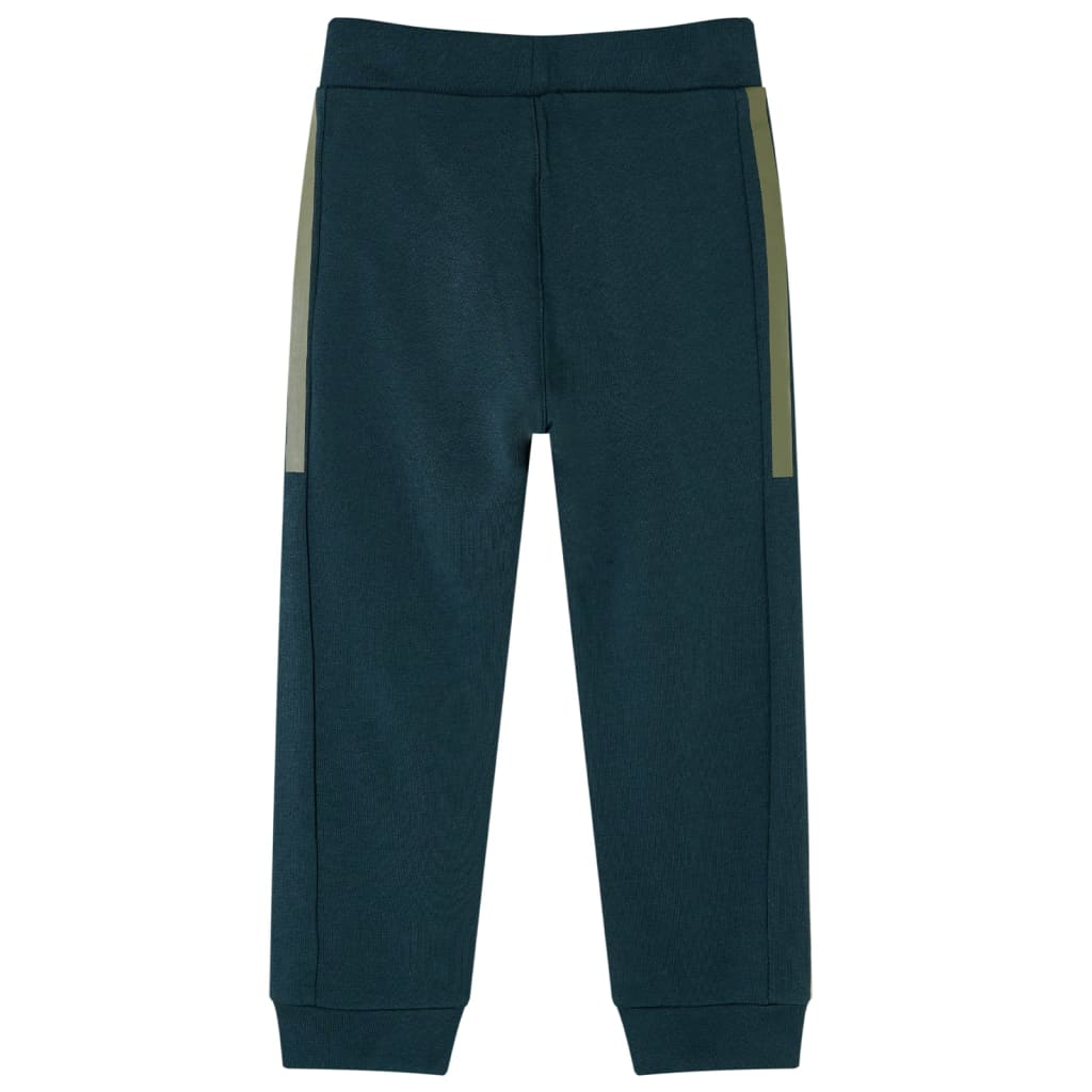 Vidaxl Pantalon de jogging pour enfants avec cordon 140 Mossgroen