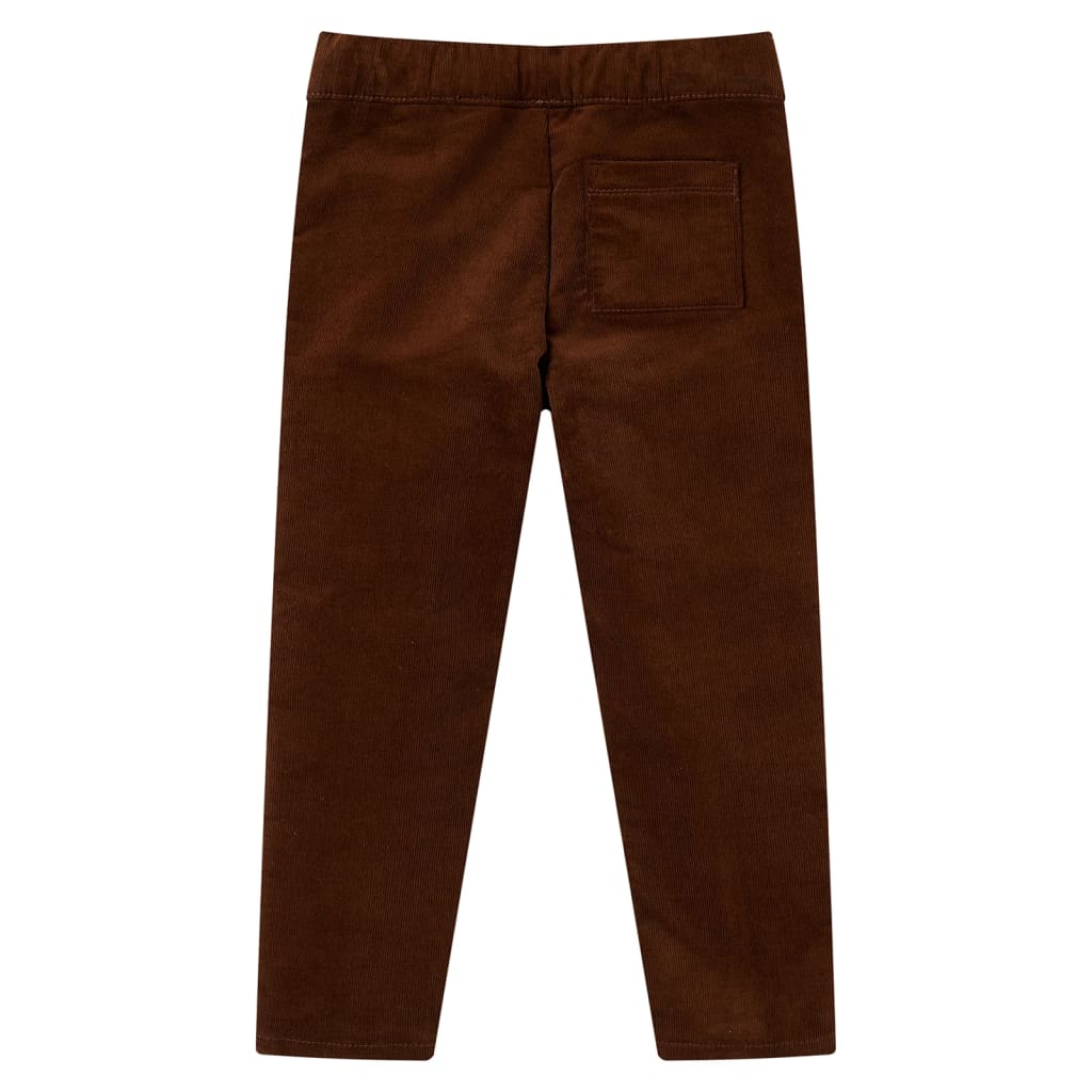 Vidaxl kinderbroek 140 cognac colored