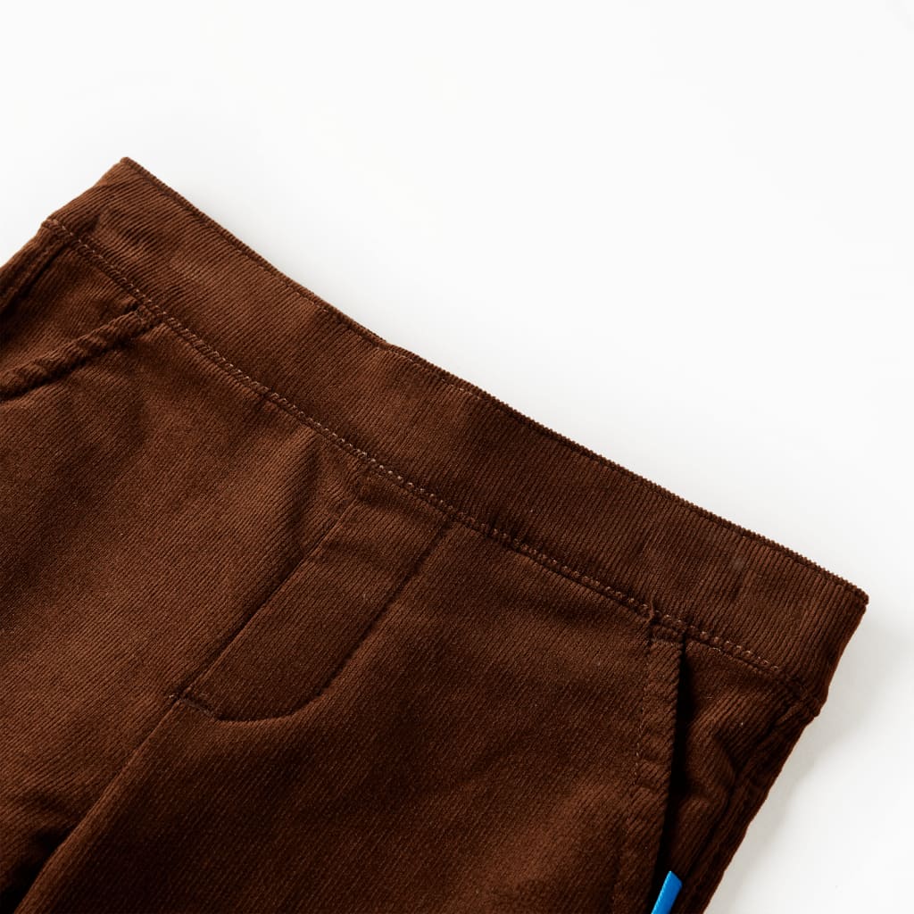 Vidaxl kinderbroek 140 cognac colored