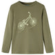 Vidaxl Child's Shirt à manches longues 92 Kakikientig