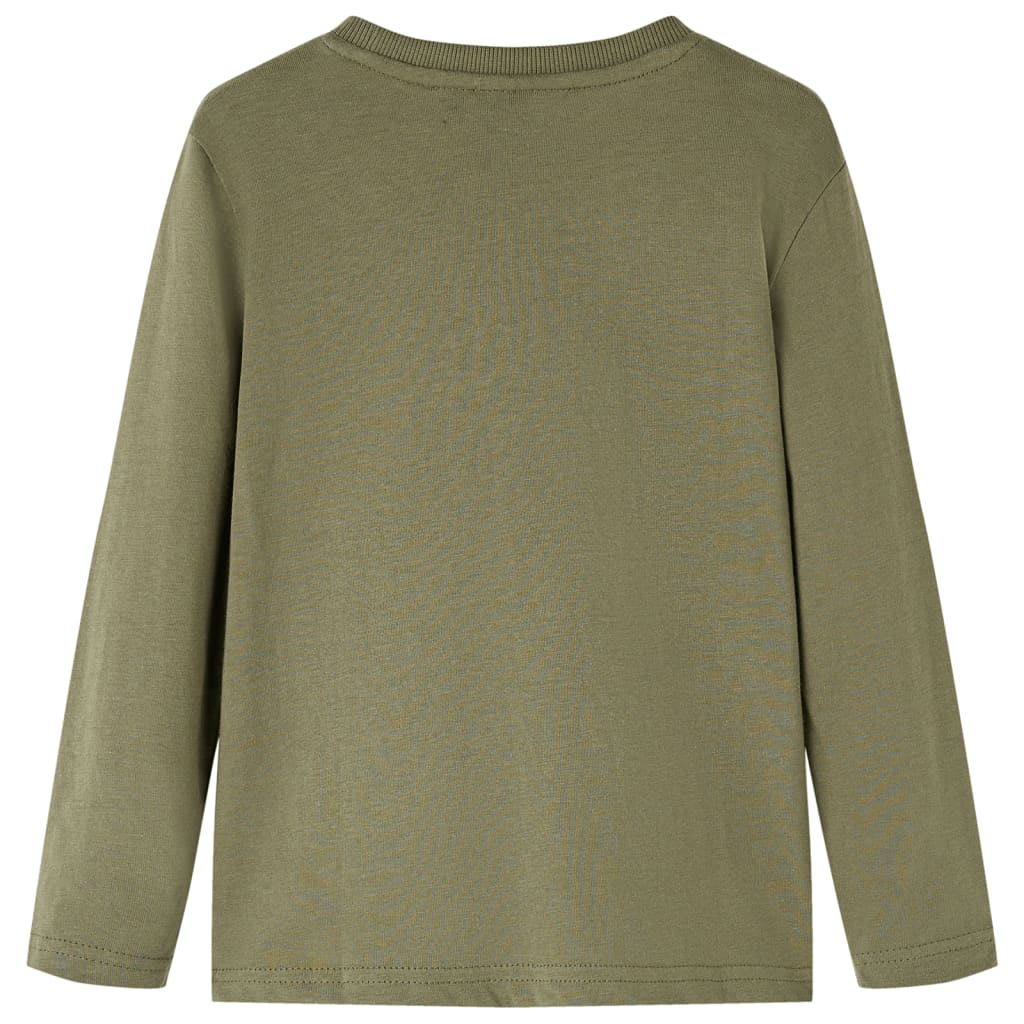 Vidaxl Child's Shirt à manches longues 116 Kakikientig