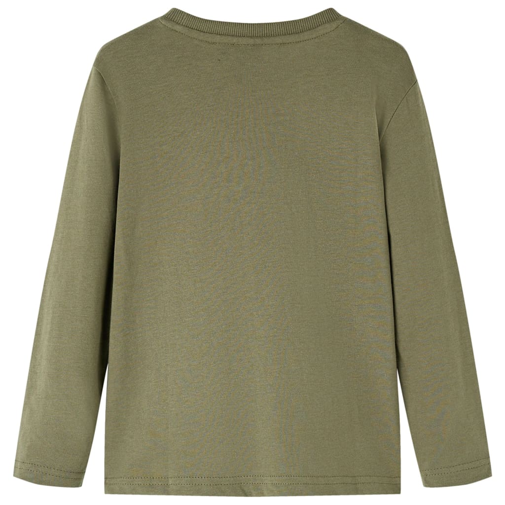 Vidaxl Child's Shirt à manches longues 128 Kakikientig