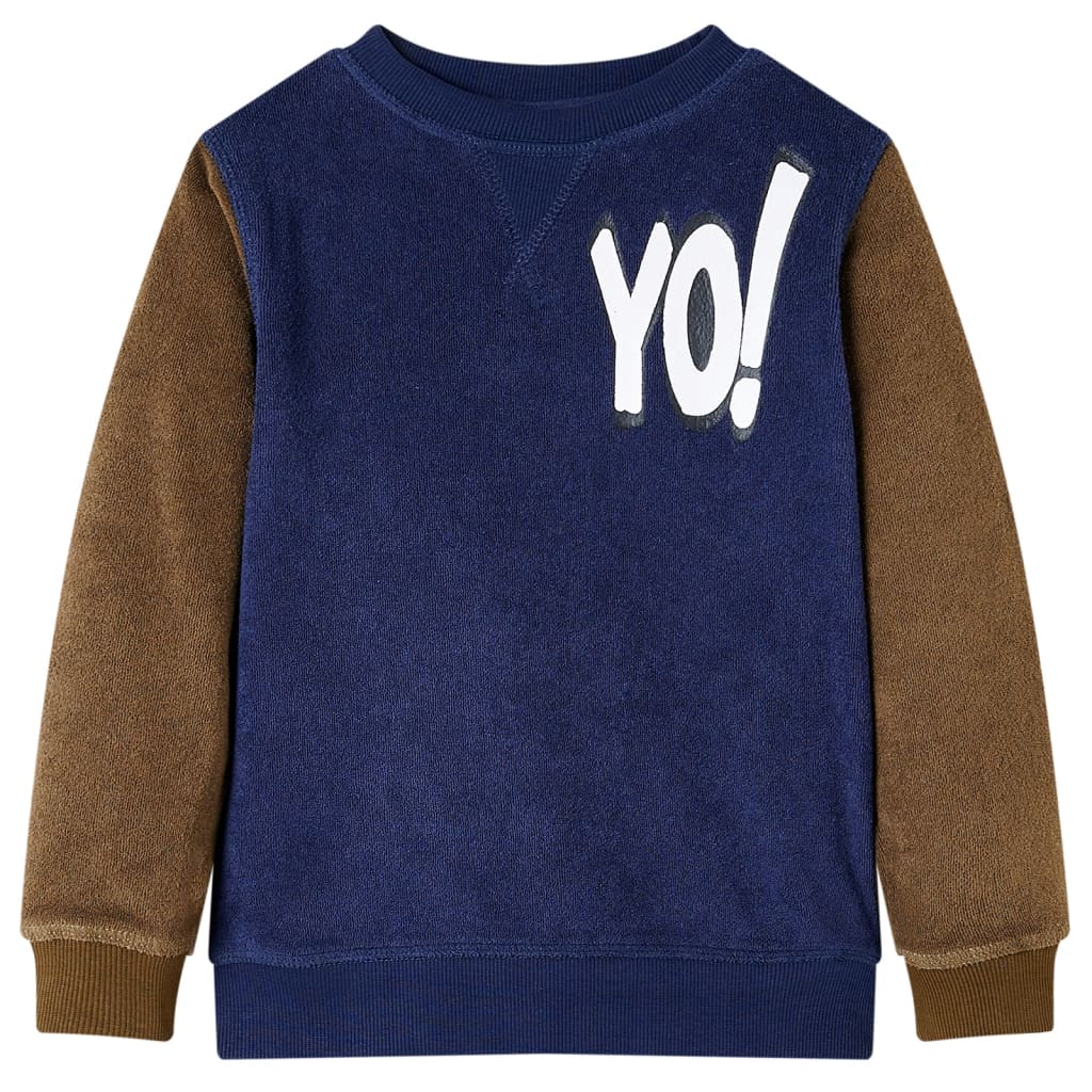 Vidaxl Child's Pull 92 Donkermarineblauw