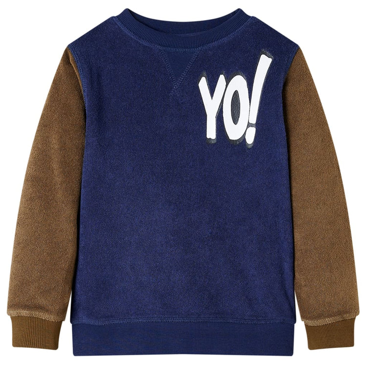 Vidaxl Children's Pull 104 Donkermarineblauw