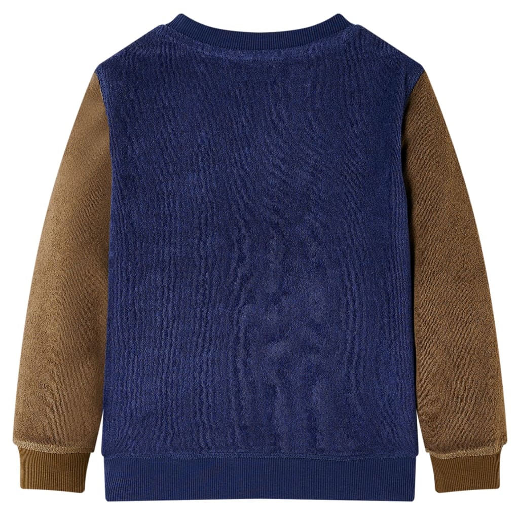 Vidaxl Child's Pull 116 Donkermarineblauw
