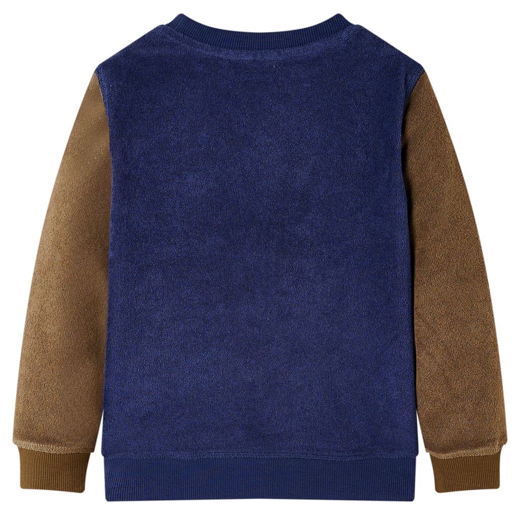 Vidaxl Child's Pull 128 Donkermarineblauw