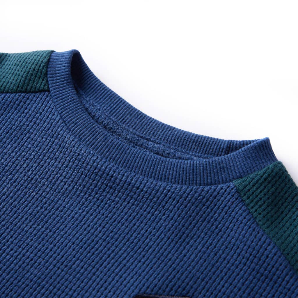 Pull pour enfants Vidaxl 116 bleu marine