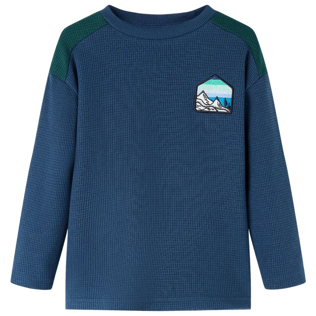 Pull pour enfants Vidaxl 128 bleu marine
