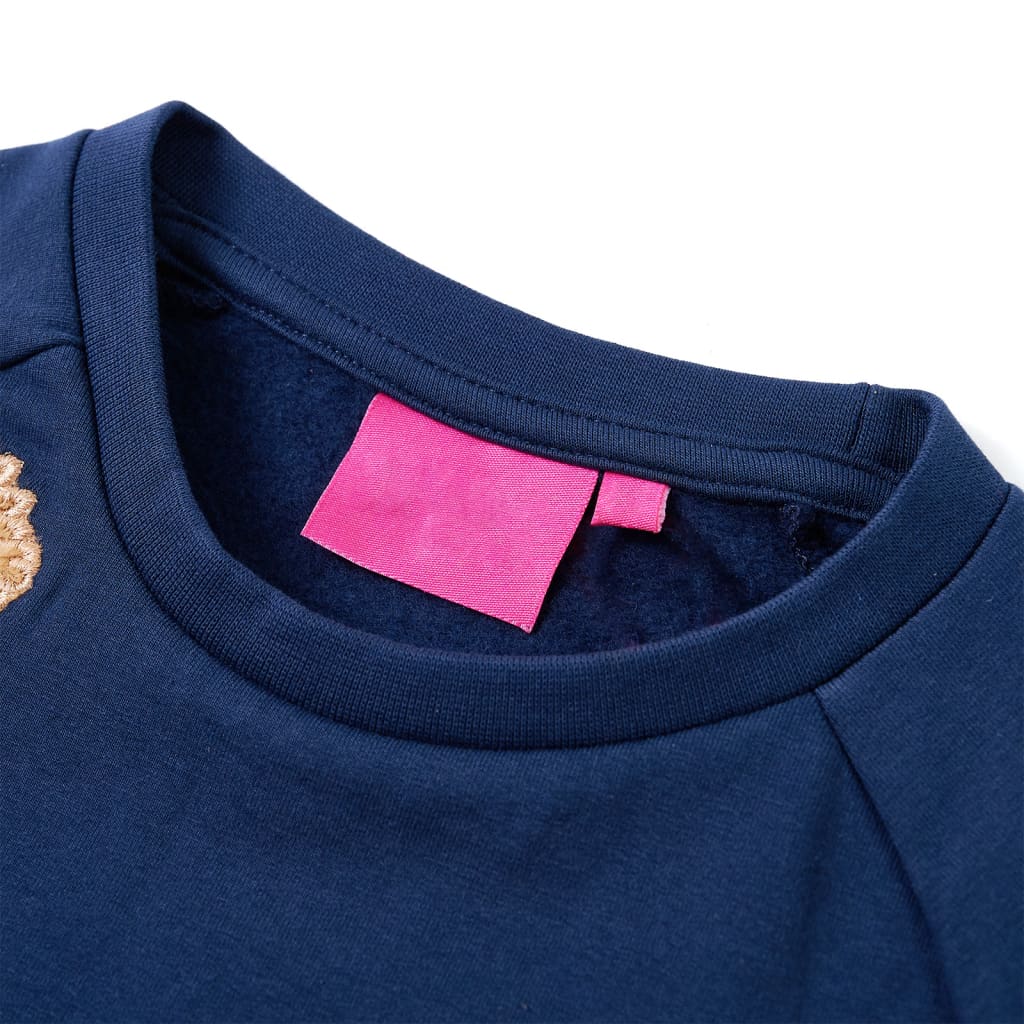 Vidaxl Pull pour enfants 92 bleu marine