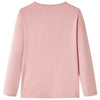 Vidaxl Child's Shirt à manches longues 104 rose clair