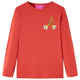 Vidaxl Child's Shirt à manches longues 140 Brown rougeâtre