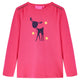 Vidaxl Child's Shirt à manches longues 104 rose vif