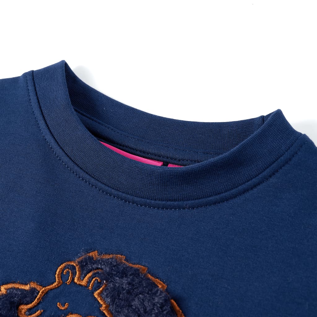 Vidaxl Pull pour enfants 92 bleu marine