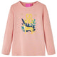 Vidaxl Child's Shirt à manches longues 140 rose clair