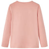 Vidaxl Child's Shirt à manches longues 140 rose clair