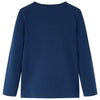 Vidaxl Child's Shirt à manches longues 104 bleu marine
