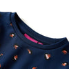 Vidaxl Robe pour enfants à manches longues 92 bleu marine