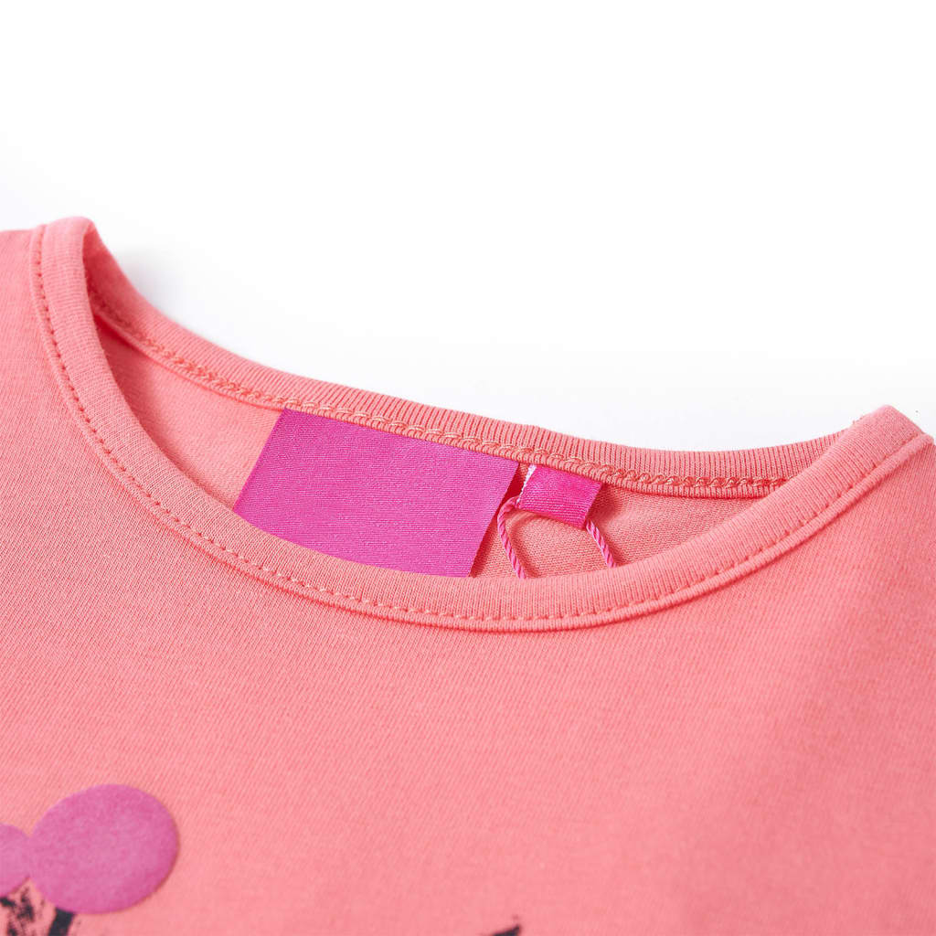 Vidaxl Child's Shirt à manches longues 92 rose